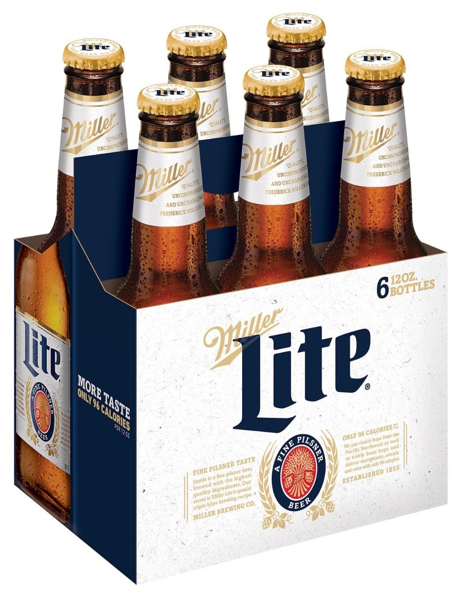 Miller Lite 6pk Btl 12oz