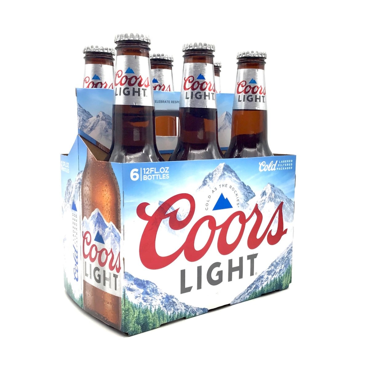Coors Light 6pk Btl 12oz