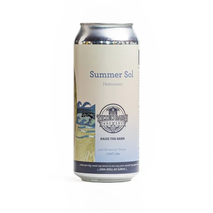 Tilted Barn Summer Sol 4pk Can 16oz