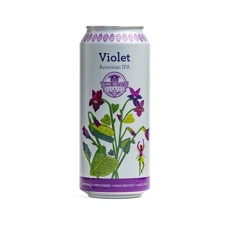 Tilted Barn Violet 4pk Can 16oz