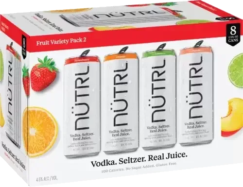 Nutrl Vodka Seltzer Variety #2 8pk Can 12oz