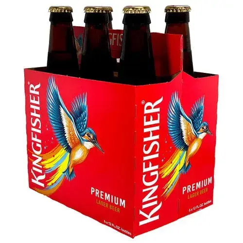 Kingfisher Premium Lager 6pk Btl 12oz