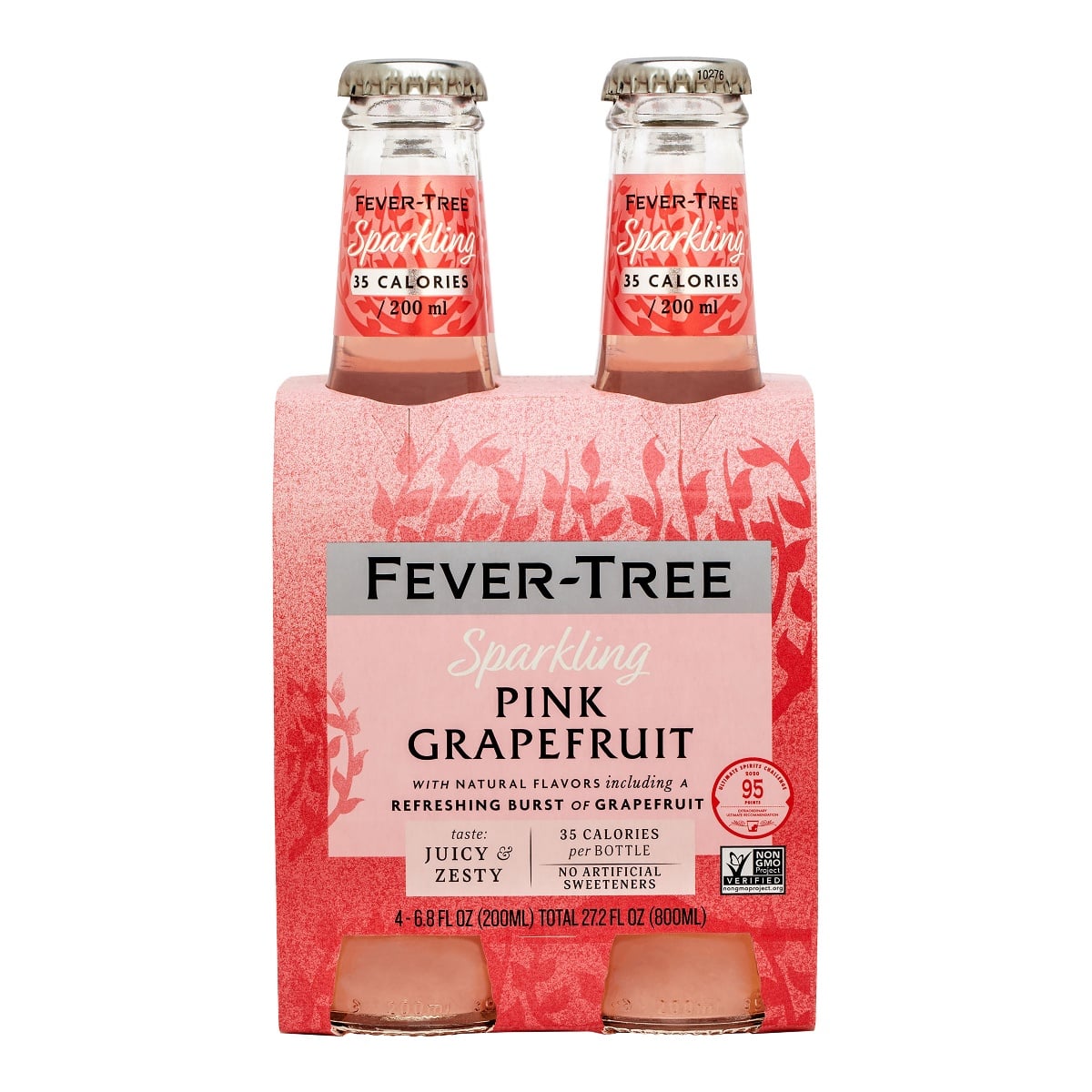 Fever Tree Sparkling Pink Grapefruit 4pk 200ml Btl