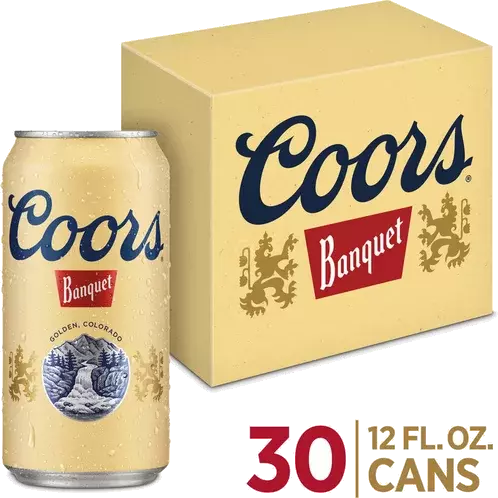 Coors Banquet 30pk Can 12oz