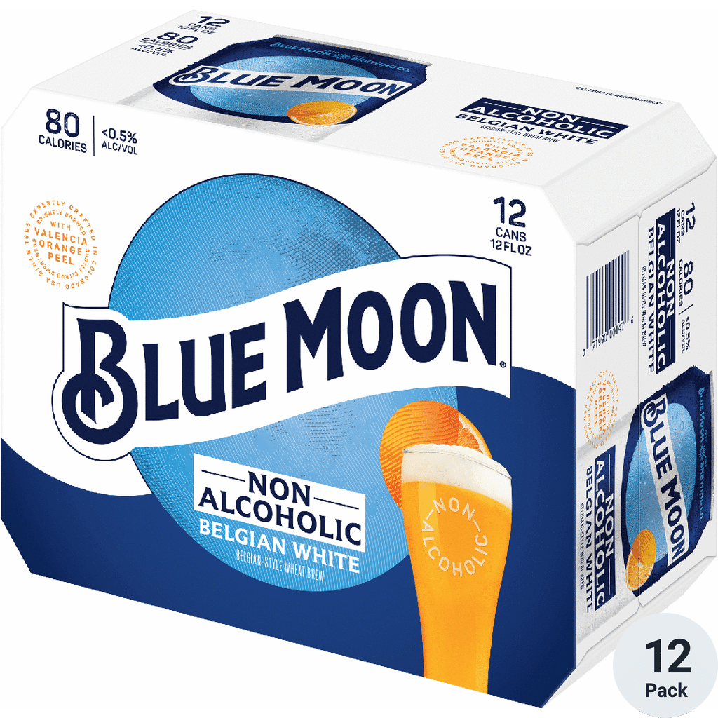 Blue Moon Belgian White NA 12pk Can 12oz