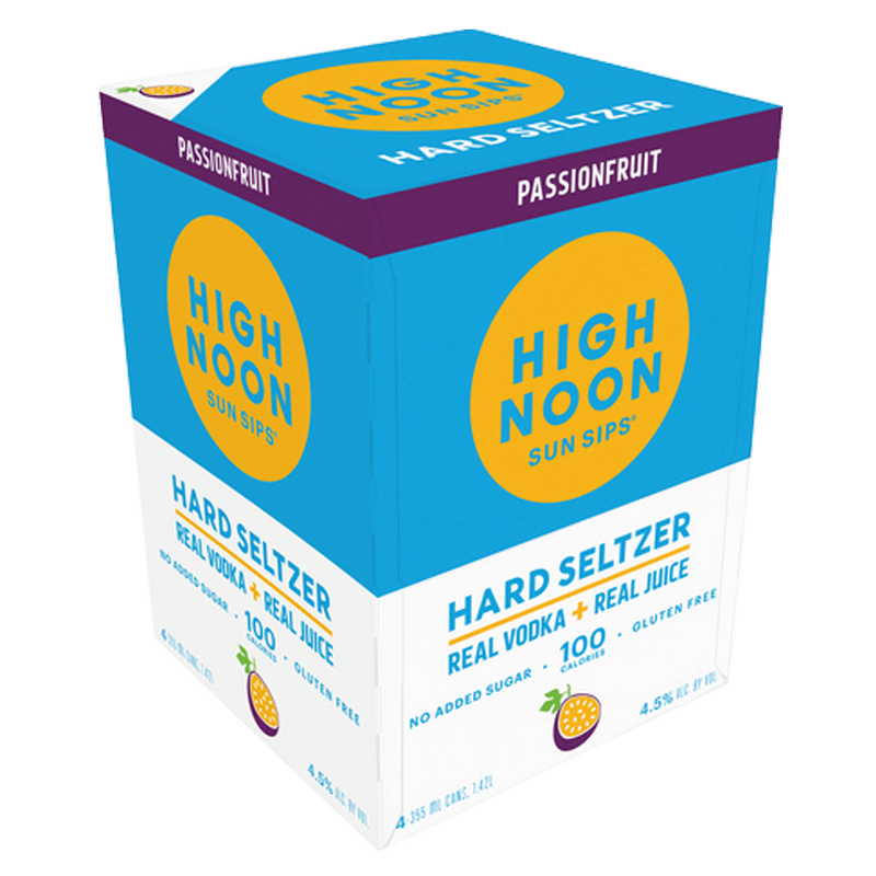 High Noon Passionfruit 4pk Can