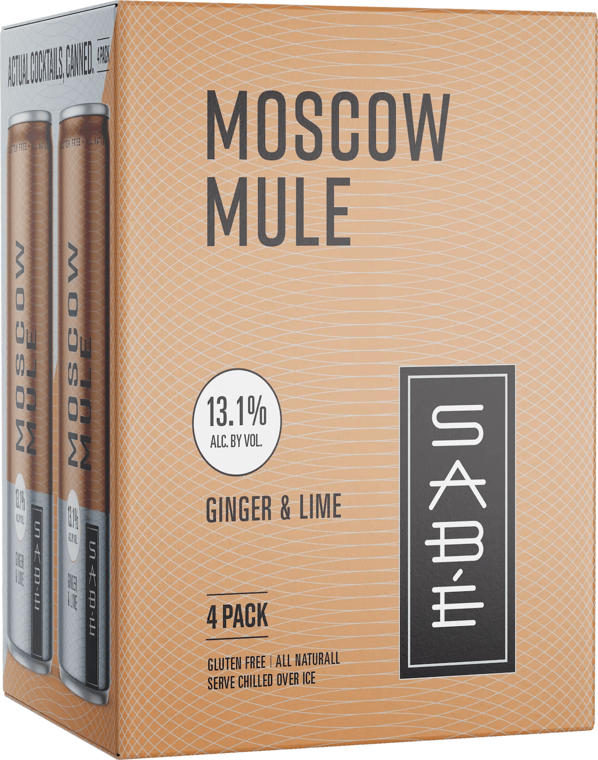 Sabe Moscow Mule 4pk Can 250ml
