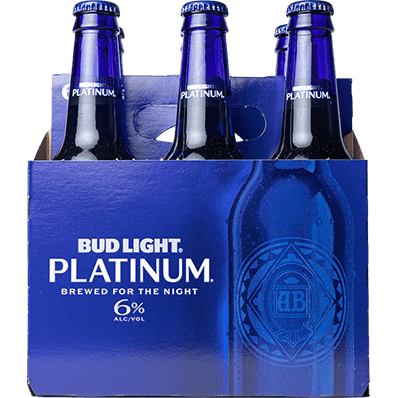 Bud Light Platinum 6pk Btl 12oz