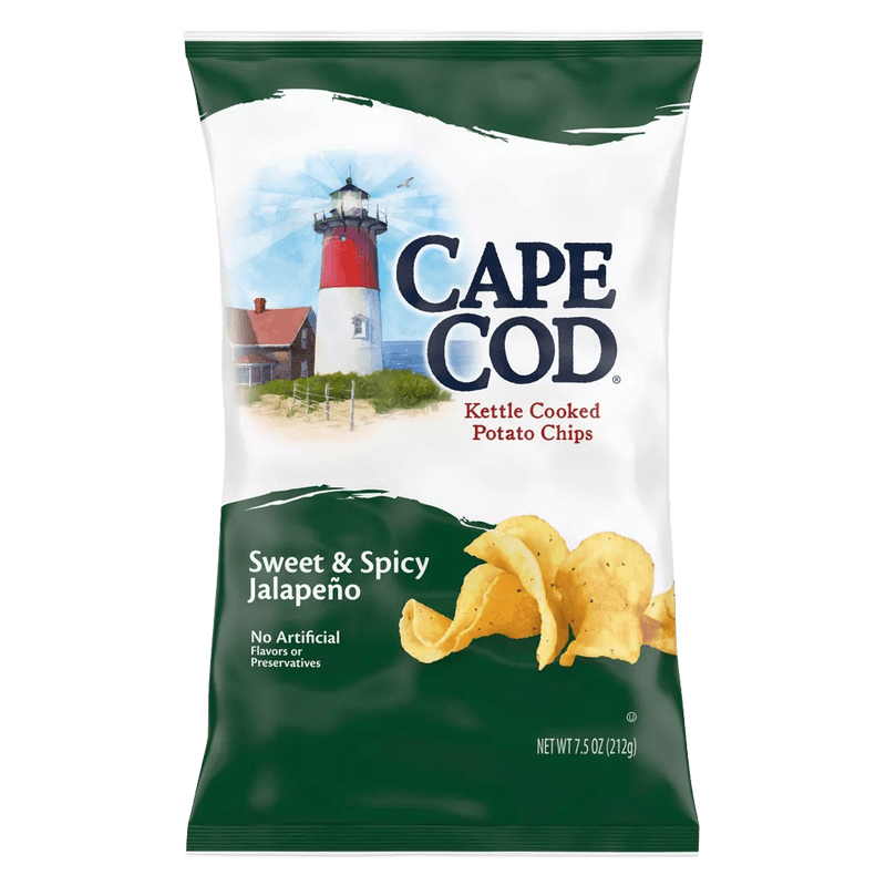 Cape Cod Chips Sweet & Spicy Jalapeno 7.5oz
