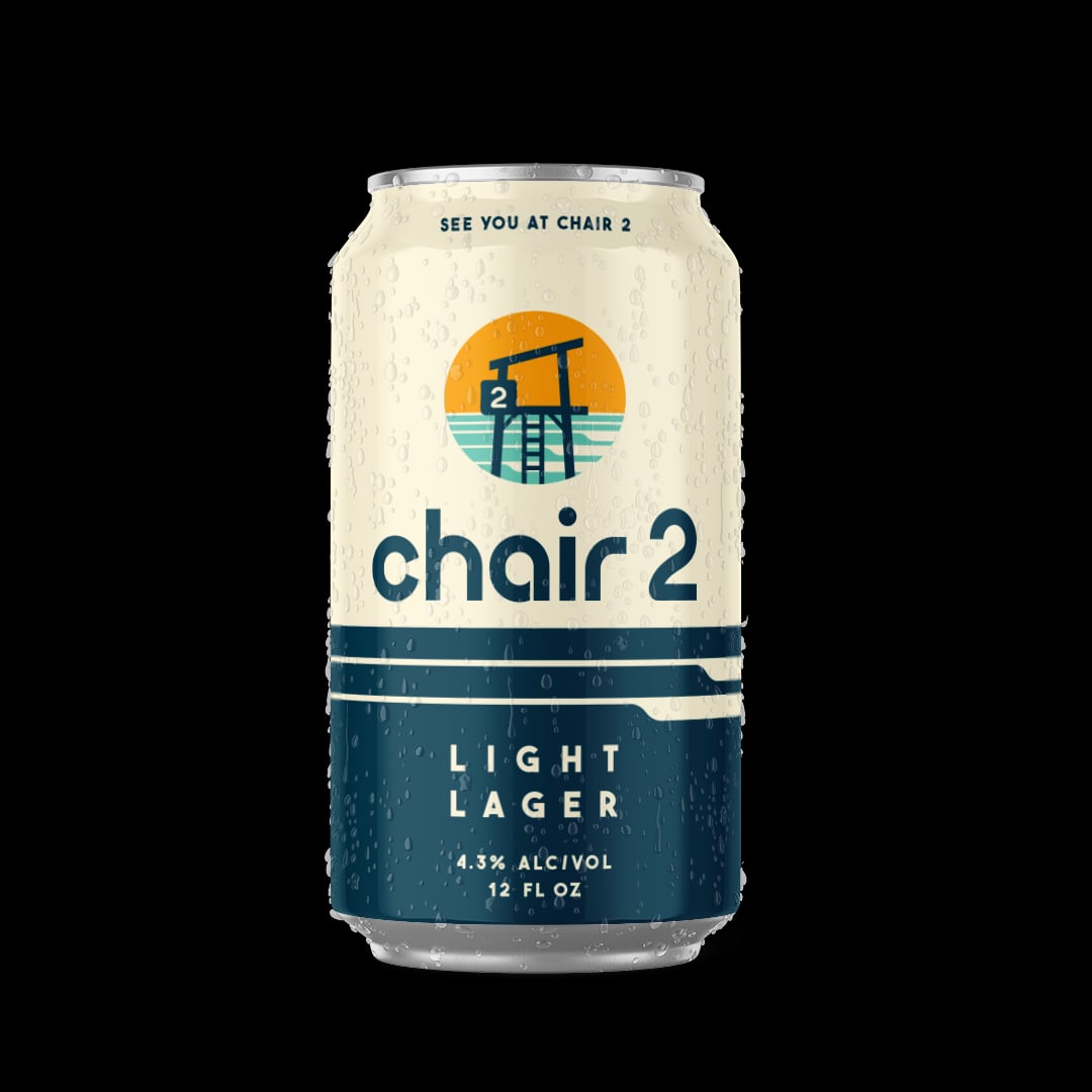 Chair 2 Light Lager 12pk Can 12oz