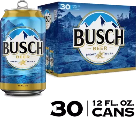 Busch 30pk Can 12oz