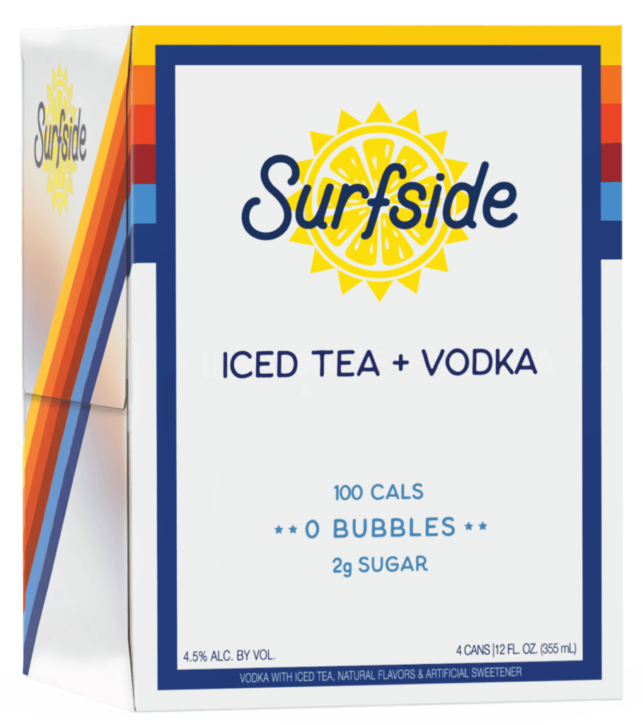 Surfside Iced Tea 4pk Can 12oz