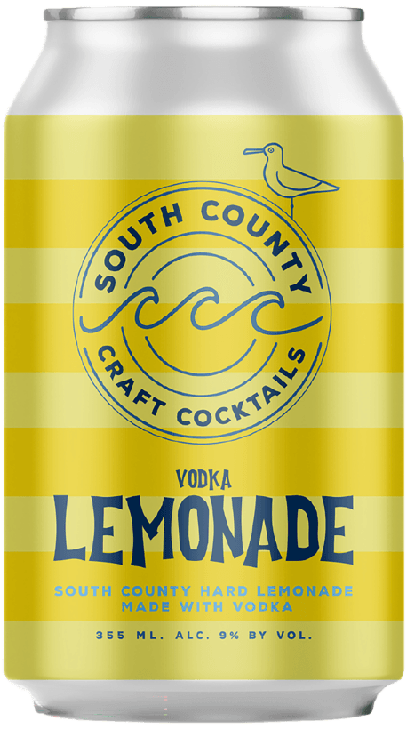 South County Cocktails Vodka Lemonade 4pk Can 12oz