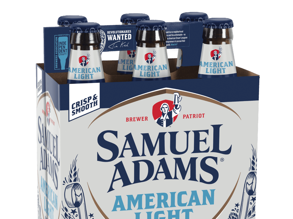 Sam Adams American Light 6pk Btl 12oz