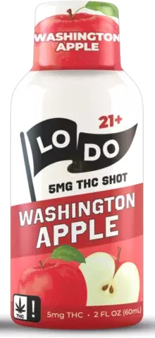 Lodo Washington Apple 5mg THC Shot 2oz