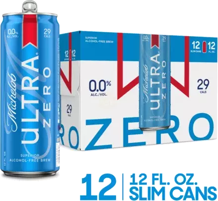 Michelob Ultra Zero 12pk Can 12oz
