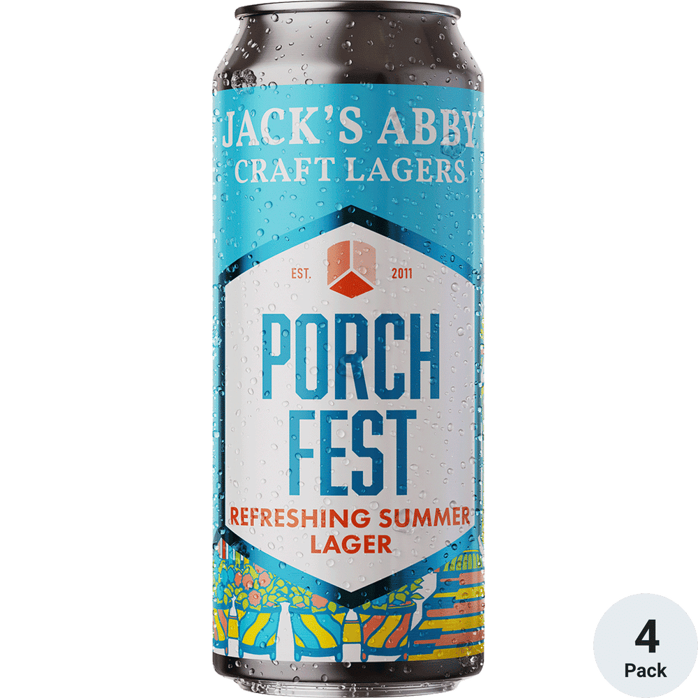 Jack's Abby Porch Fest 4pk Can 16oz