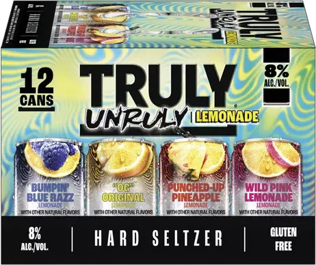 Truly Unruly Lemonade Variety 12pk Can 12oz