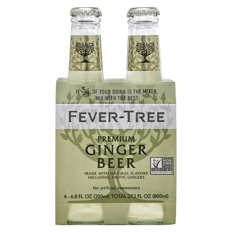Fever Tree Ginger Beer 4pk 200ml Btl