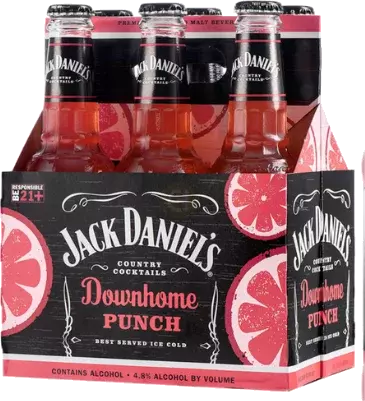 Jack Daniel's Downhome Punch 6pk Btl 12oz
