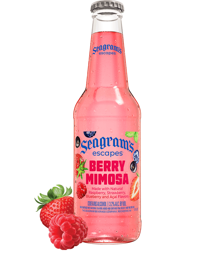 Seagram's Escapes Berry Mimosa 4pk Btl 12oz