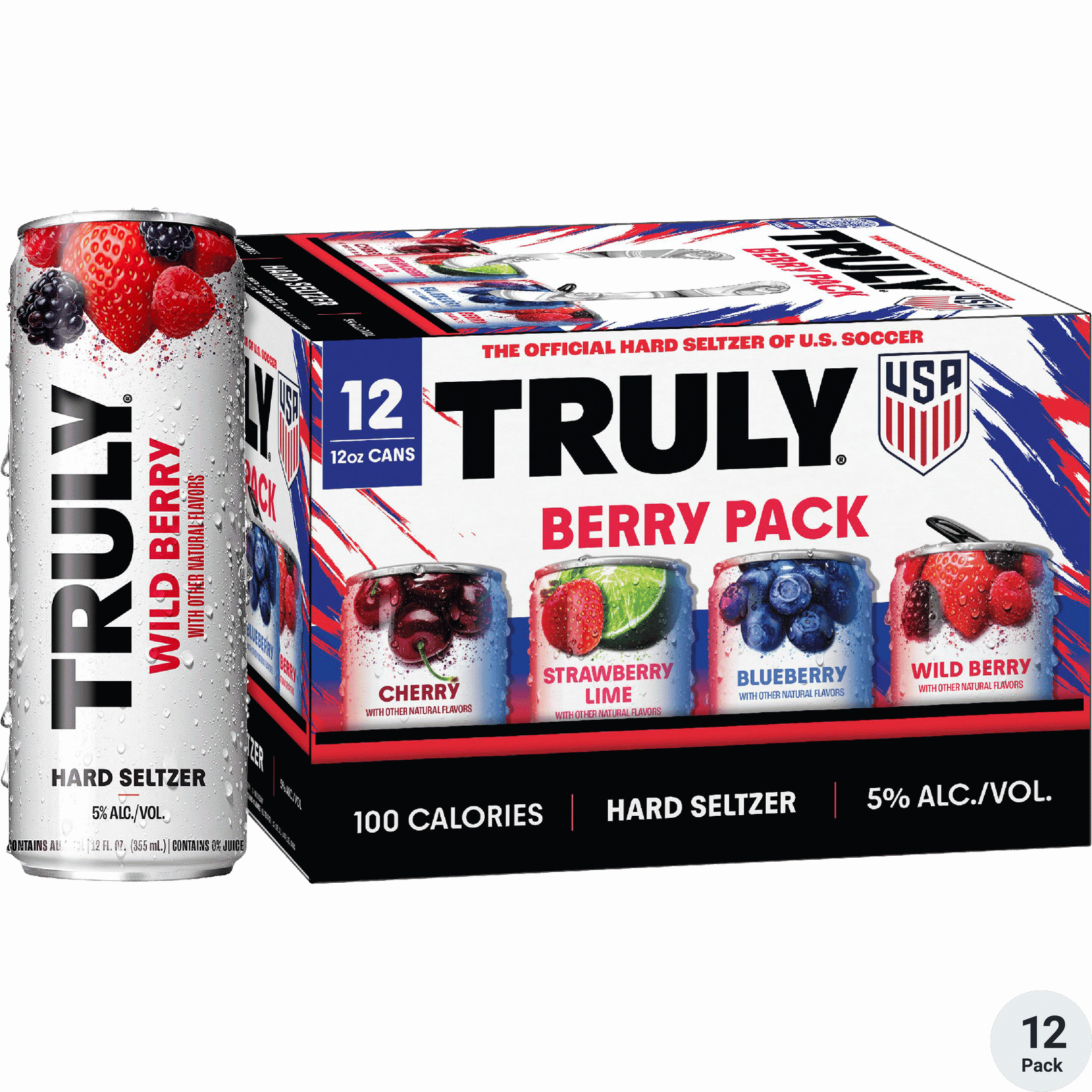 Truly Berry Hard Seltzer Variety 12pk Can 12oz