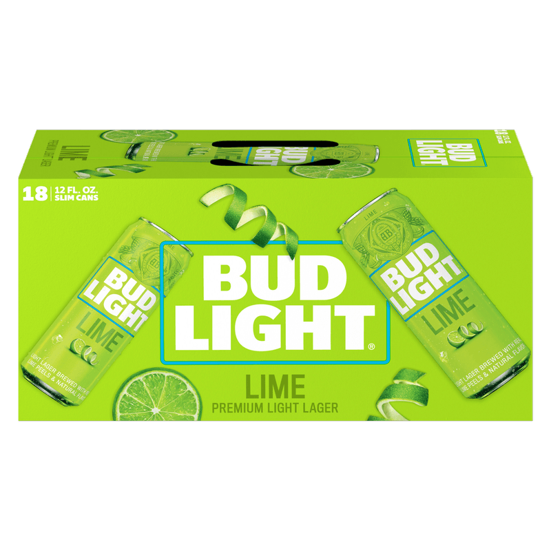 Bud Light Lime 18pk Can 12oz
