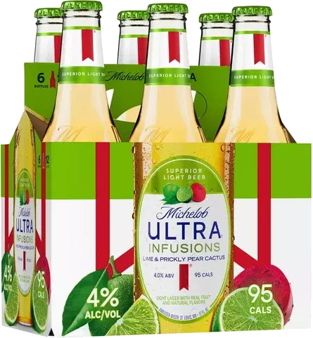 Michelob Ultra Prickly Pear 6pk Btl 12oz