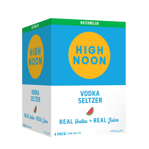 High Noon Watermelon 4pk Can