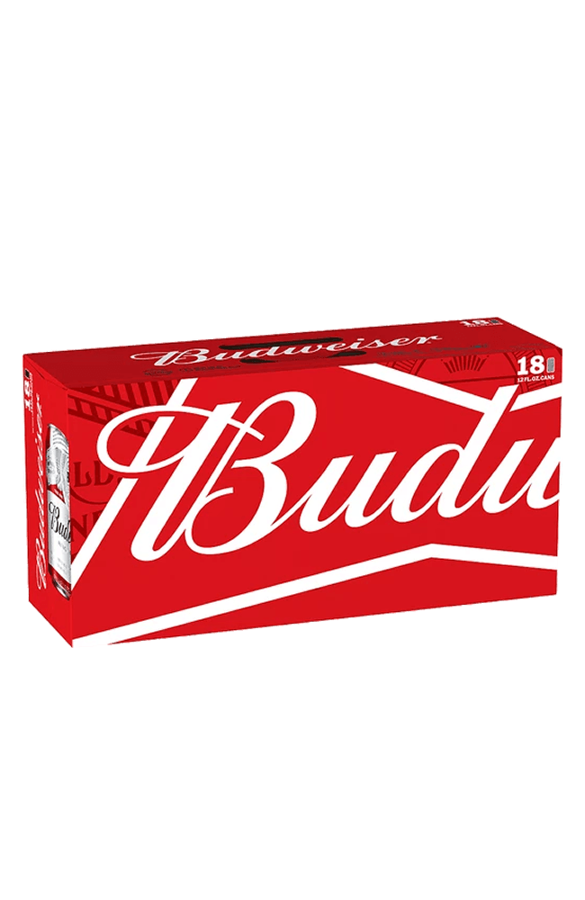 Budweiser 18pk Can 12oz