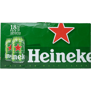 Heineken 18pk Can 12oz