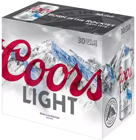 Coors Light 30pk Can 12oz