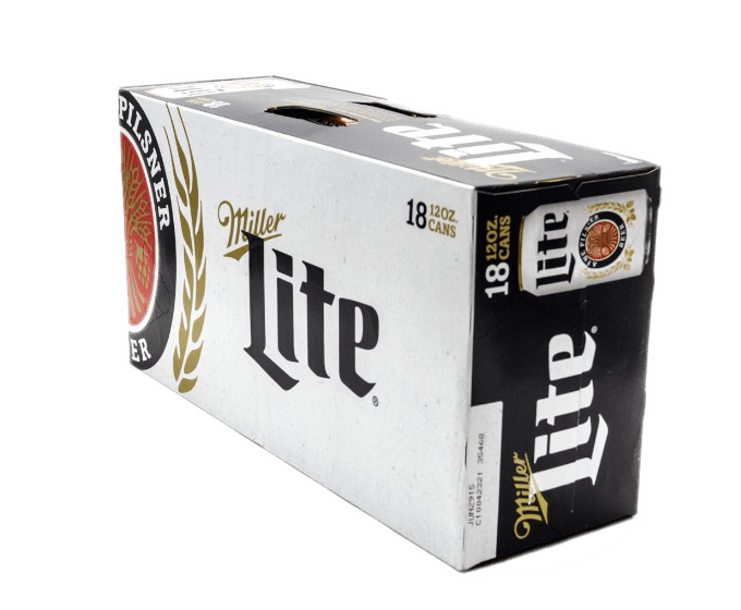 Miller Lite 18pk Can 12oz