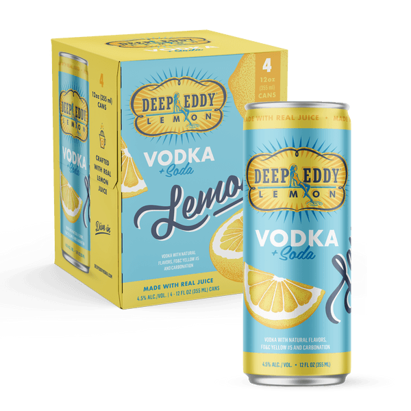 Deep Eddy Lemon RTD 4pk Can 12oz