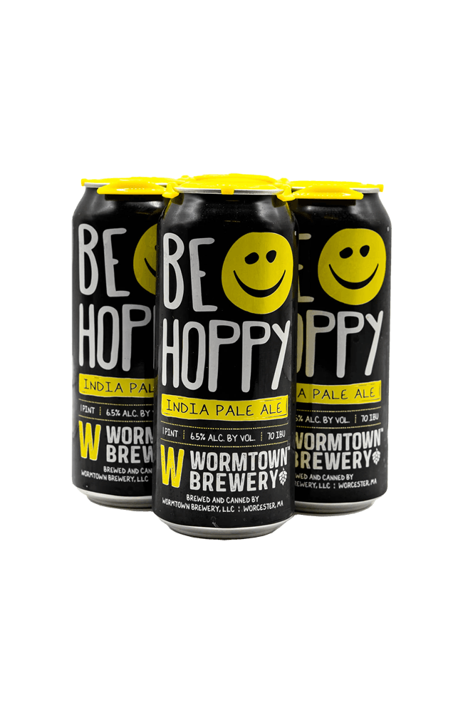 Wormtown Be Hoppy 4pk Can 16oz