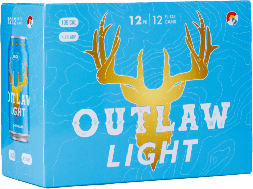 Outlaw Light Lager 12pk Can 12oz