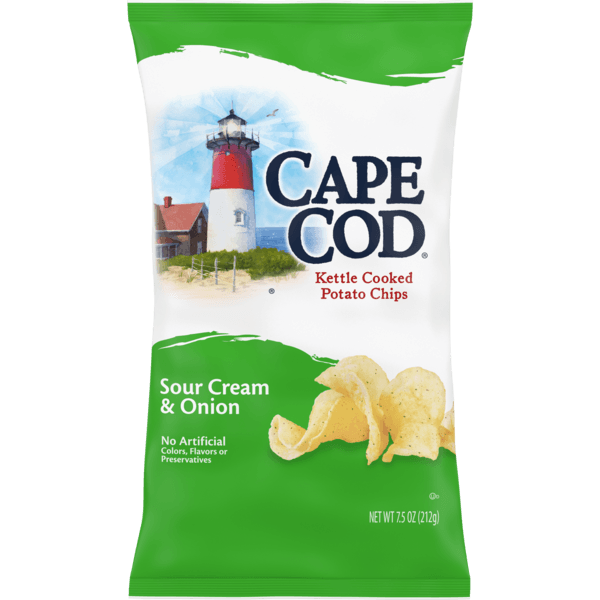 Cape Cod Chips Sour Cream & Onion 7.5oz