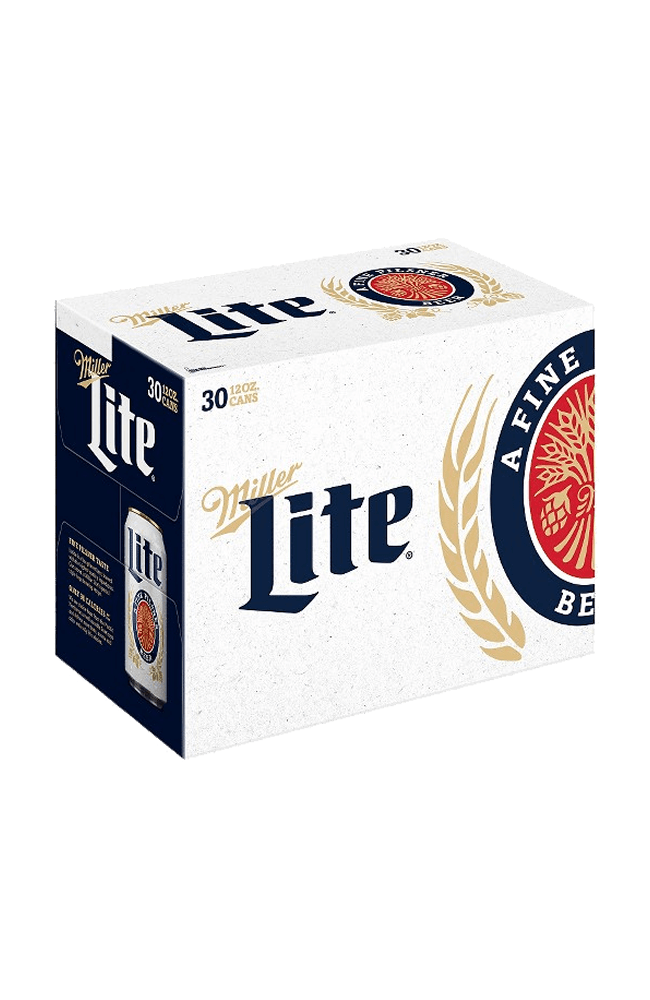 Miller Lite 30pk Can 12oz