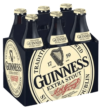 Guinness Extra Stout 6pk Btl 12oz
