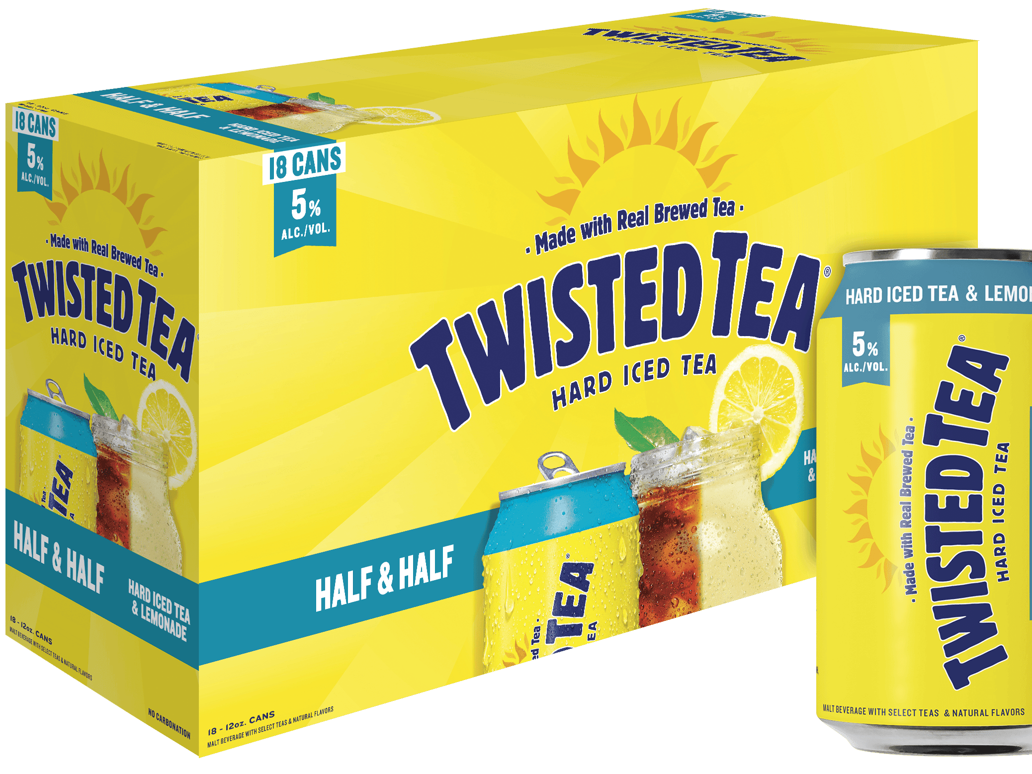 Twisted Tea Half & Half 18pk Can 12oz