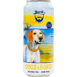 Beer'd Dogs and Boats Can 19oz