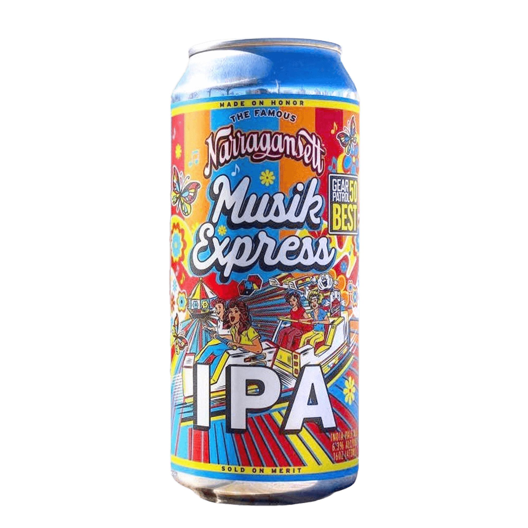 Narragansett Musik Express IPA 6pk Can 16oz