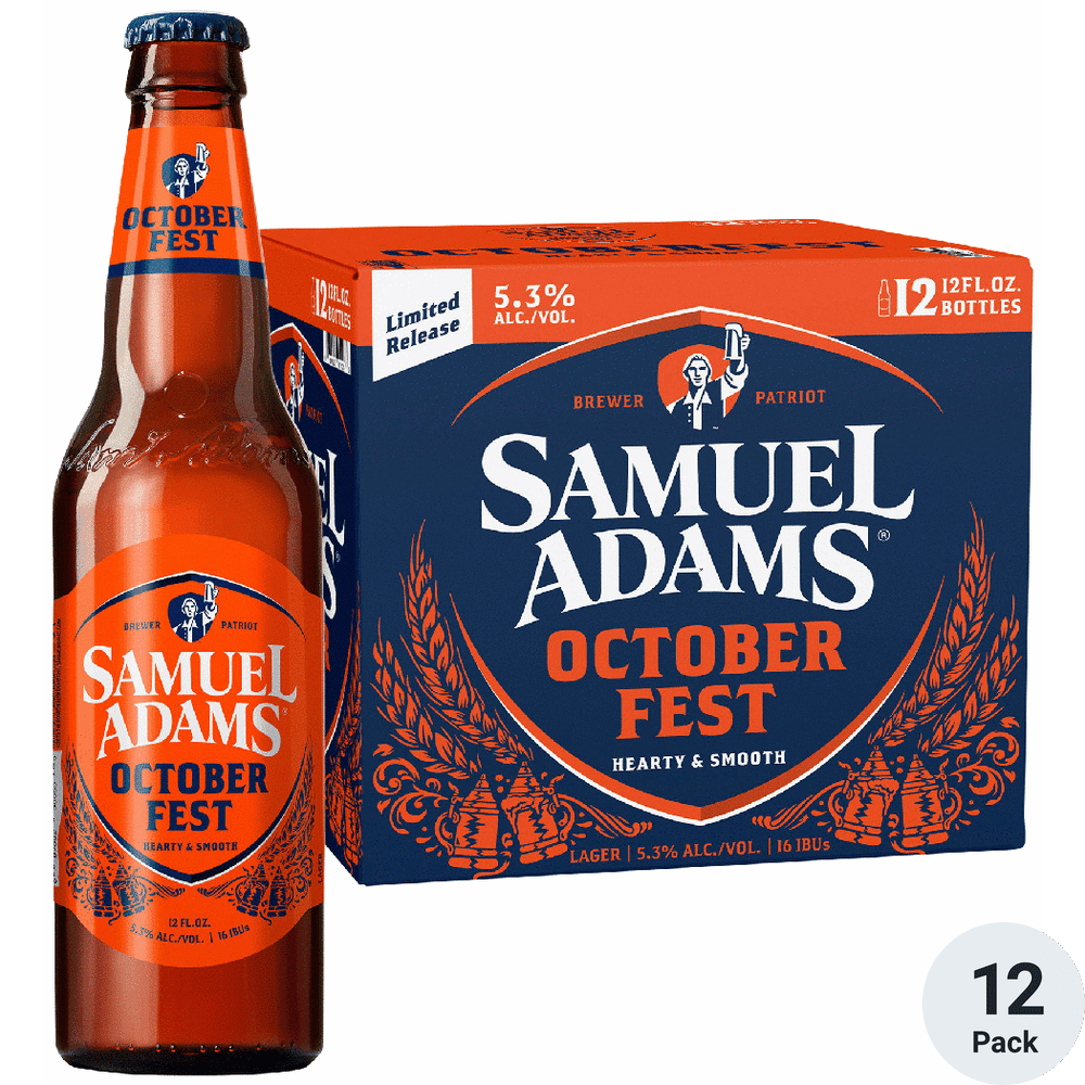 Sam Adams Octoberfest 12pk Btl 12oz