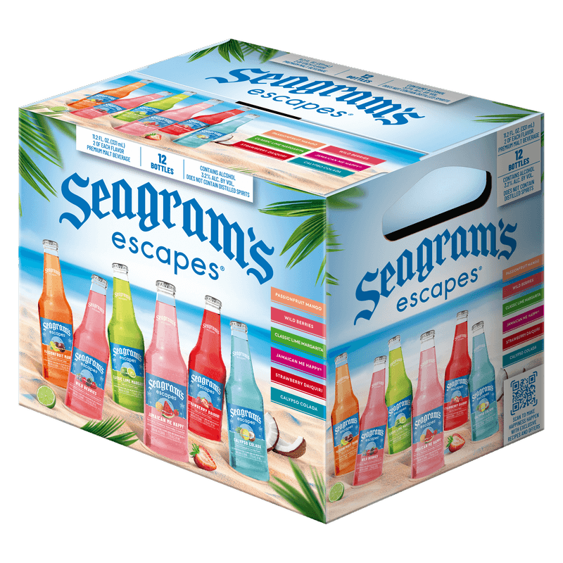 Seagram's Escapes Variety 12pk Btl 12oz