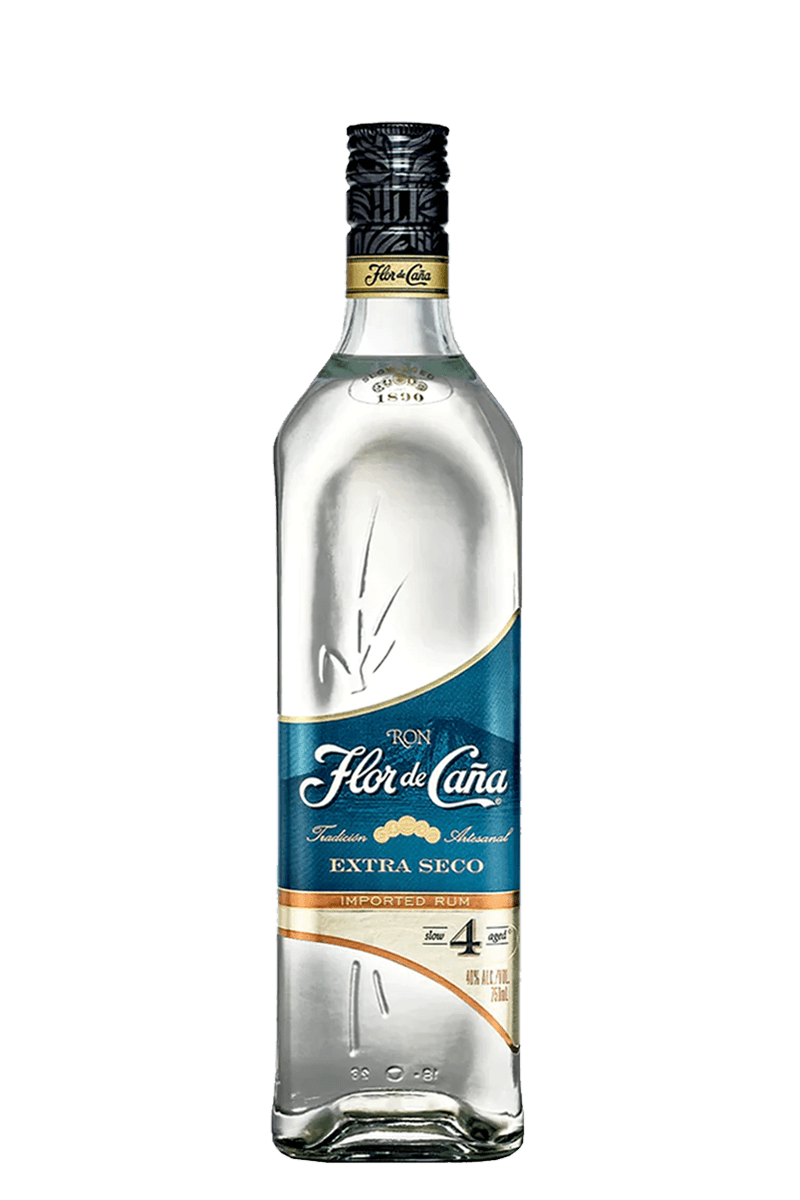 Flor De Cana White 4 Year Old Rum 750ml