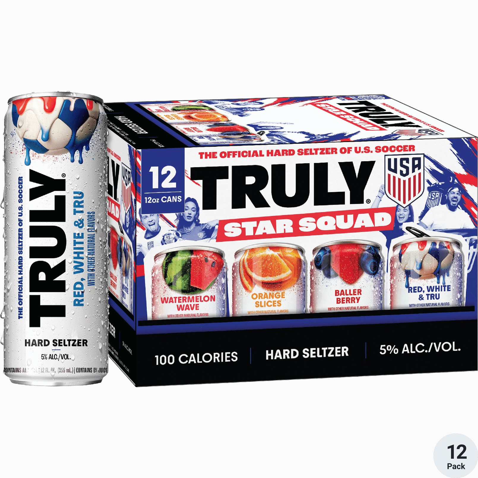 Truly Star Squad Variety Pack 12pk Can 12oz