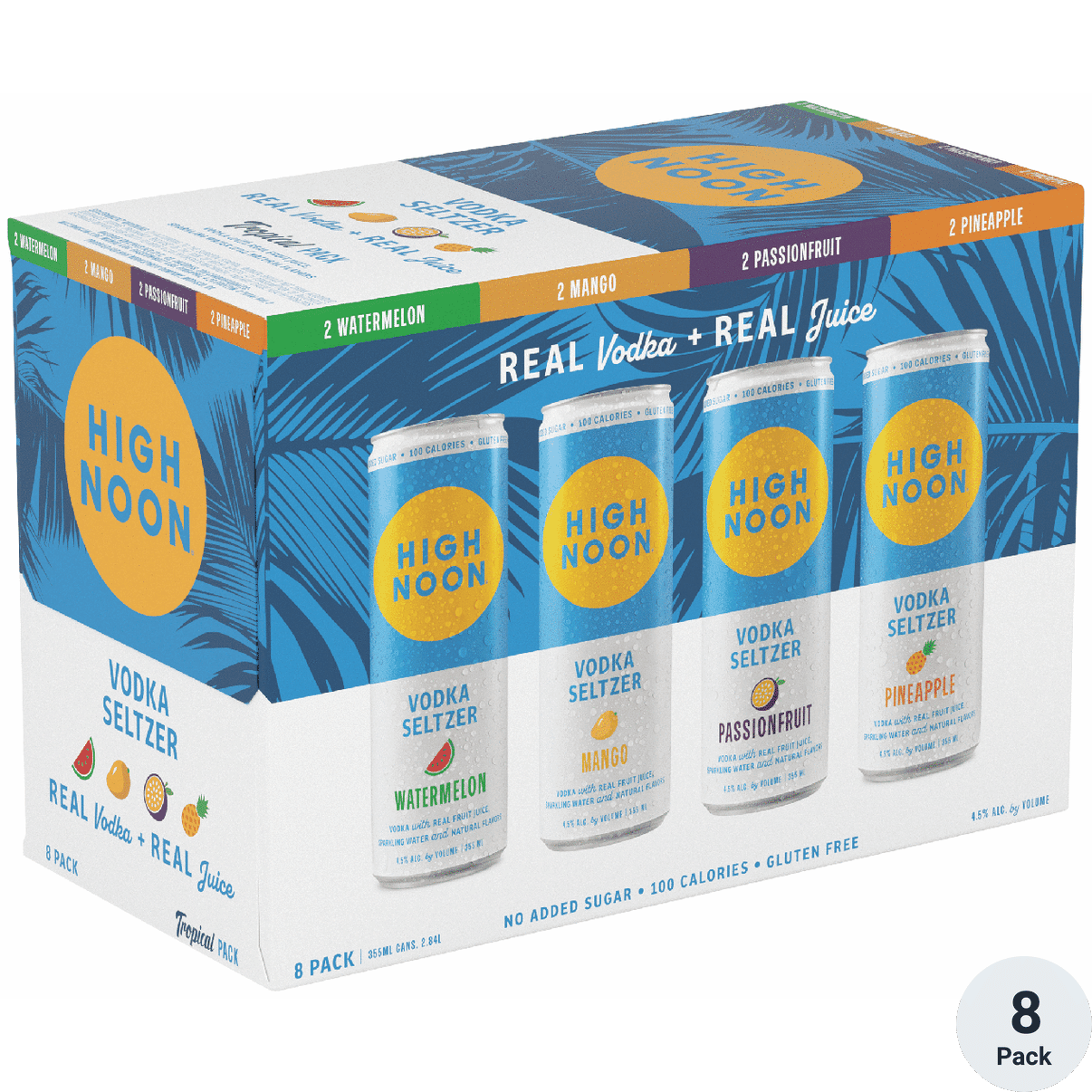 High Noon Tropical Variety 8pk Can