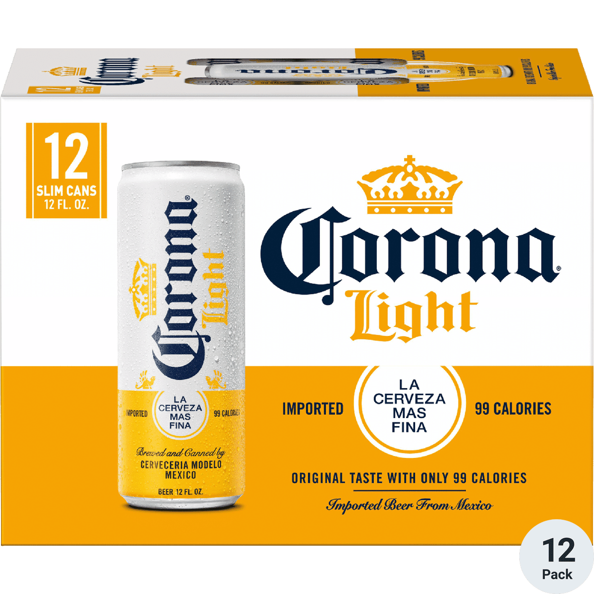 Corona Light 12pk Can 12oz