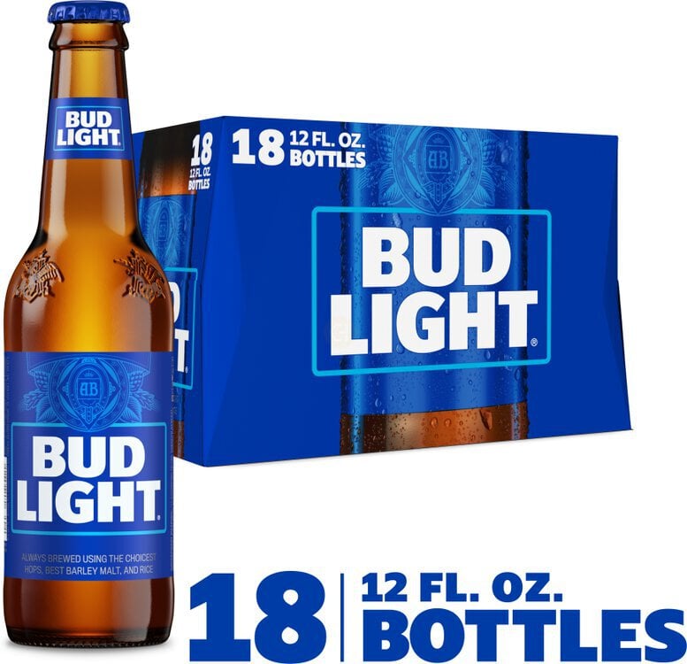 Bud Light 18pk Btl 12oz
