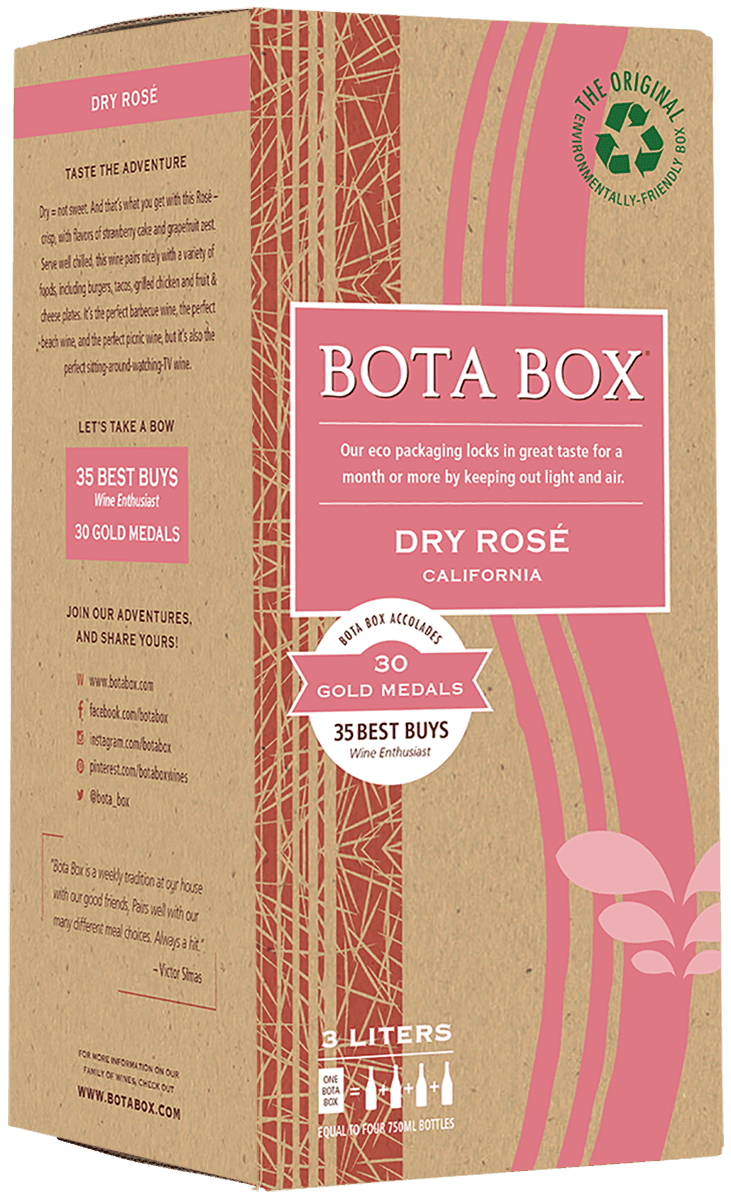 Bota Box Dry Rose 3L